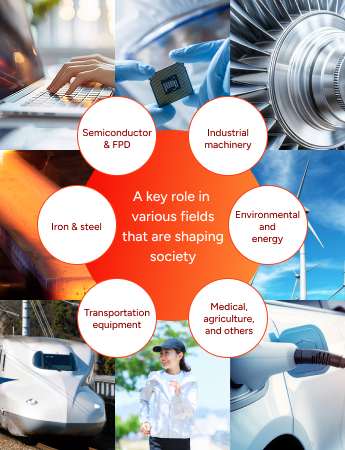 A key role in various fields that are shaping society