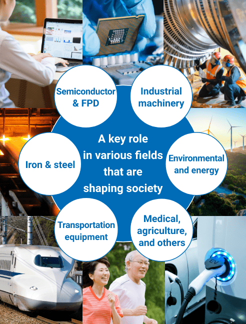 A key role in various fields that are shaping society