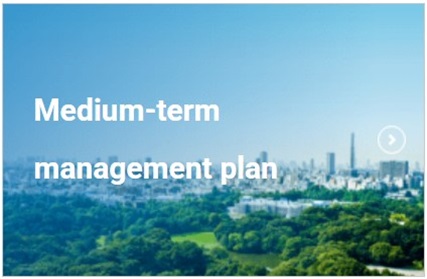 <span class="subtitle">Investor Relations</span><span>Medium-term management plan</span>